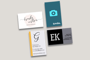 Tabletop vieew of a business being handed from one person to another